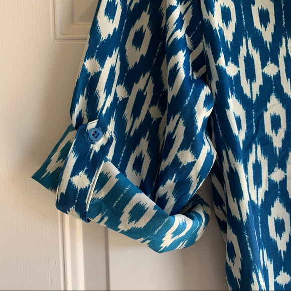 • Anthropologie Maeve• Ikat Shirt Dress - Size XS - Picture 10 of 12